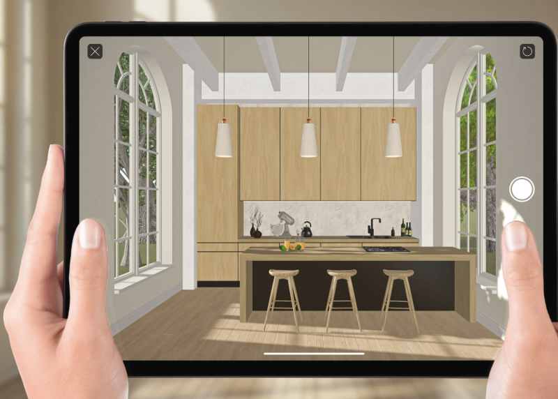 Interior Design App 3D visualization